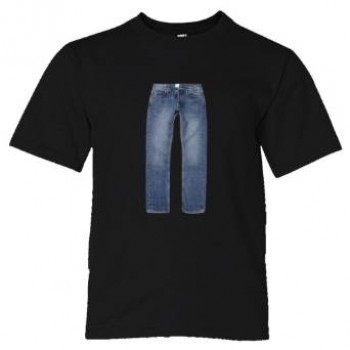 Youth Sized Pants On A Tee Shirt 4Chan Idiots Delight - Tee Shirt