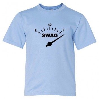 Youth Sized Swag Meter Gas Tank Full Swag - Tee Shirt