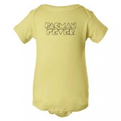 Baby Bodysuit Pacman Fever Classic Gaming Logo