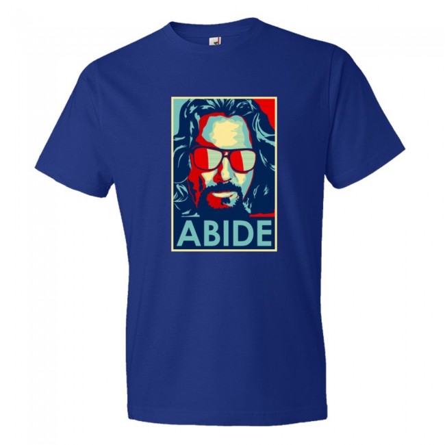 Abide The From The Big Lebowski Obama Poster - Tee Shirt