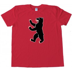 Berliner Bear Berlin Flag - Tee Shirt