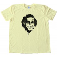 Einstein Graffitti Stencil Retro - Tee Shirt