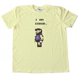 I Am Error - The Legend Of Zelda - A Link To The Past Freak Character - Tee Shirt