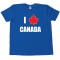 I Love Canada Maple Leaf - Tee Shirt