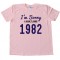 I'M Sorry I Don'T Care - I Did Care Once But That Was Back In 1982 - Tee Shirt