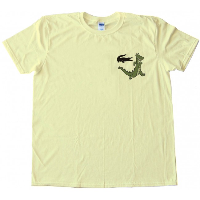 shirt with the alligator symbol