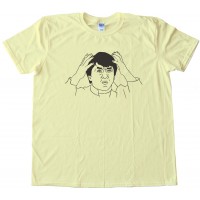 Jackie Chan Rage Comic Face Tee Shirt
