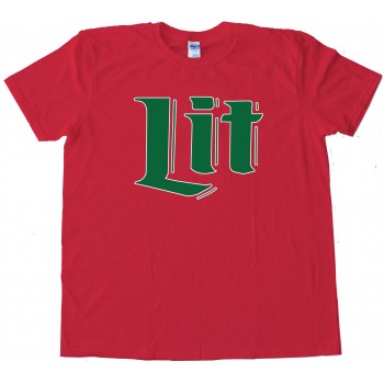 Lit Miller Lite Trees - Tee Shirt