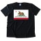 New California Republic Flag Bears - Tee Shirt