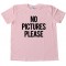 No Pictures Please - Tee Shirt