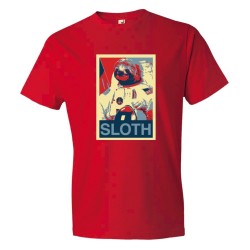 Sloth Face Plain Simple - Tee Shirt