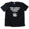 The Drug Against Wars Pot Leaf - Tee Shirt