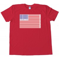 Upc American Flag - Tee Shirt