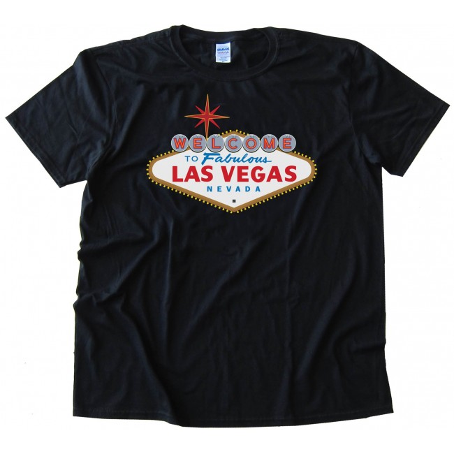 Welcome To Las Vegas Sign - Tee Shirt