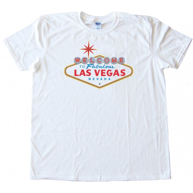 Welcome To Las Vegas Sign - Tee Shirt