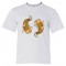 Yin Yang Koi Fish Oranges - Tee Shirt