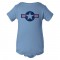 Baby Bodysuit Classic American Military Star Air Force