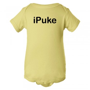 Baby Bodysuit Ipuke Apple Style