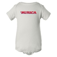 Baby Bodysuit 'Murica American Spirit George Bush Style