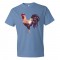 Big Cock Rooster Painting - Tee Shirt