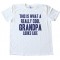 Big Text This Is What A Really Cool Grandpa Looks Like - Tee Shirt
