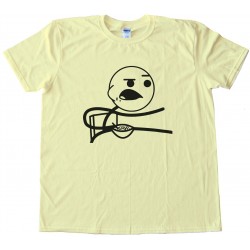 Cereal Guy Rage Comic Face Tee Shirt