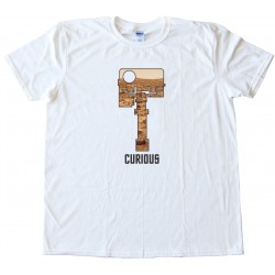 Curious - Mars Rover Head Camera - Tee Shirt