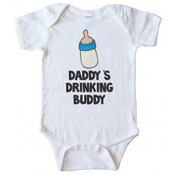 Daddy'S Drinking Buddy - Baby Bodysuit