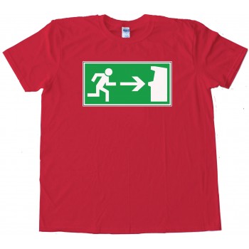 Emergency Classic Arcade Game Exit - Tee Shirt