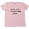 Fuck You You Fucking Fuck Blue Velvet Tee Shirt