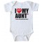 I Love My Aunt - Contact Info Available Upon Request - Baby Bodysuit