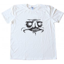 Me Gusta Face Design Tee Shirt