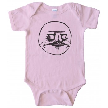 Me Gusta - Rage Comic Face - Baby Bodysuit