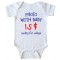 Photo With Baby 15 Cents - Saving For College - Baby Bodysuit