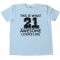 This Is What 21 And Awesome Looks Like Tee Shirt