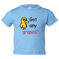 Toddler Sized Got Any Grapes? Meme - Tee Shirt Rabbit Skins