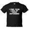 Toddler Sized I Find Your Lack Of Faith Disturbing - Tee Shirt Rabbit Skins