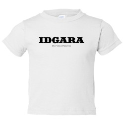 Toddler Sized Idgara I Don'T Give A Rats Arse Sms Styile Riot - Tee Shirt Rabbit Skins