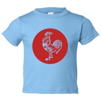 Toddler Sized Sriracha Rooster Emblem Logo - Tee Shirt Rabbit Skins