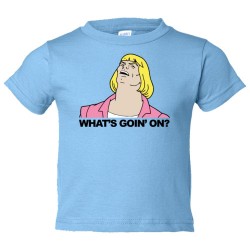 Toddler Sized What'S Goin On? Heman He-Man Masters Of The Universe - Tee Shirt Rabbit Skins
