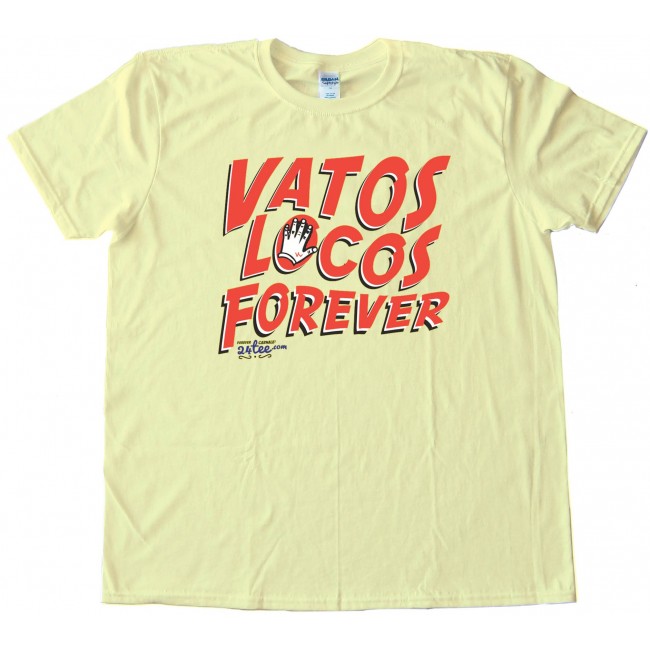 Vatos Locos Forever Placa Tattoo Blood In Blood Out - Tee Shirt Vatos Locos Forever Placa Tattoo Blood In Blood Out - Tee Shirt