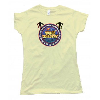Womens 1978 Space Invaders Bally Midway Classic Video Gamer - Tee Shirt