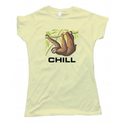 Womens Chill Sloth - Tee Shirt