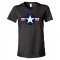 Womens Classic American Military Star Air Force - Tee Shirt