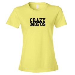 Womens Crazy Mofos - Tee Shirt
