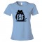 Womens Fat Cat Feline Roundest - Tee Shirt