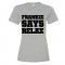 Womens Frankie Says Relax Big Text - Tee Shirt