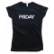 Womens Friday - Days Of The Week - Tee Shirt