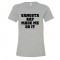 Womens Gangsta Rap Made Me Do It - Tee Shirt
