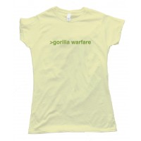 Womens Gorilla Warfare - Tee Shirt